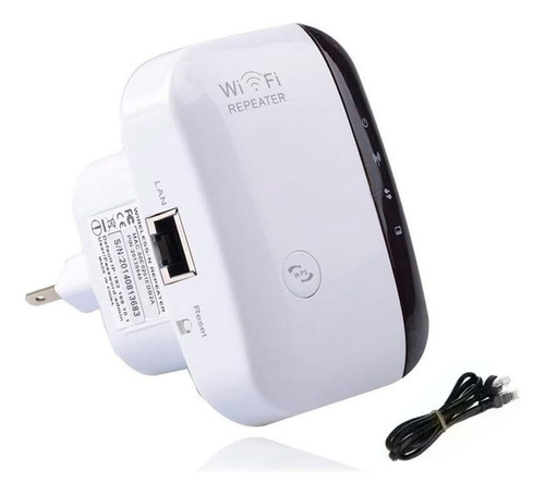 Repetidor De Señal Extensor Inalámbrico Amplificador Wifi Color Blanco