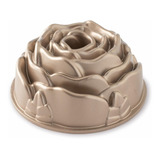 Nordic Ware Platinum Rose Sartén De Aluminio Fundido (1 Tama