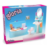 Gloria El Baño Accesorios Para Muñecas 29 Cm Símil Barbie