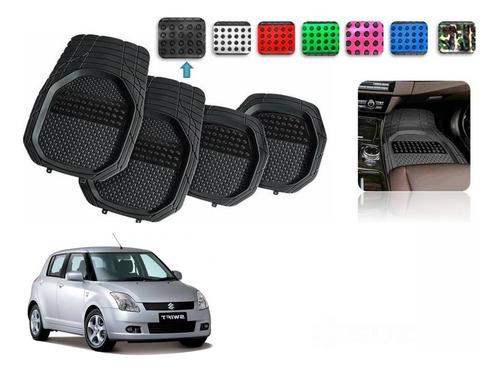 Tapetes 4pz Charola 3d Color Suzuki Swift 2008 A 2010 2011