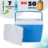 Culer Cooler Culler Caixa Termica Grande Bebidas 34l Mesa