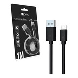 Lote 10 Pzs Cable V8 Micro Usb Carga Rápida 1m 1hora Cab177