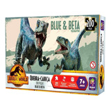 Quebra-cabeça 200 Peças Jurassic World - Blue E Beta - Mimo