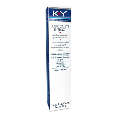 Gel Lubricante Intimo Transparente Soluble En Agua Ky X 50g Sabor no | Meses sin interés
