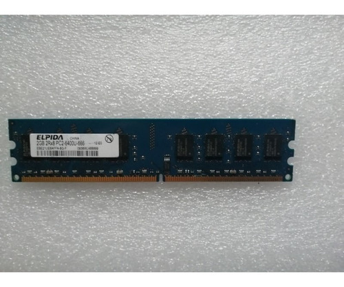 Ddr2 Elpida Pc2-6400 2g / 2 Piezas Usadas