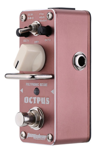 Aroma Aos-3 Octpus Polifónico Octave Efecto Guitarra Eléct