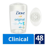 Dove Clinical Desodorante Original Clean En Barra 48 Gr
