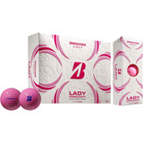 Pelotas Bolas De Golf Bridgestone 2021 Para Mujeres Rosa