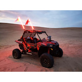 Antena Led Luminosa Utv Cuatri 1 Mt: 1 Color: Roja O Azul