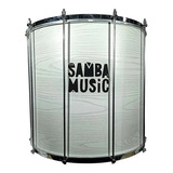 Surdo Phx Samba Music 60x20 933ma Madeira Branco