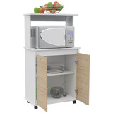 Mueble Cocina Kitchen 36 Blanco/rovere