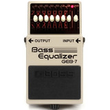 Pedal Boss Bass Equalizer P/ Contrabaixo  Geb-7