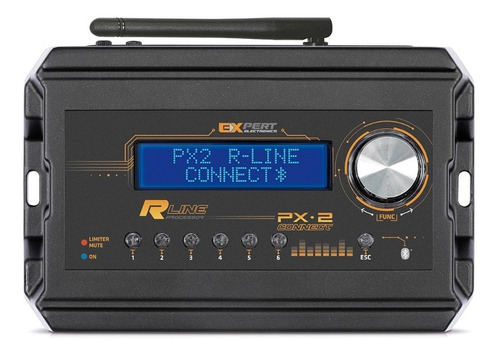 Processador De Audio Expert Px2 R-line Connect Crossover 