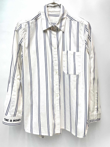 Camisa Unisex Americanino Original Bordada Time Is Money