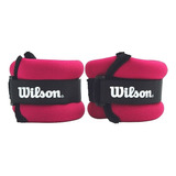 Pesas Muñequeras Wilson 3 Libras Ajustables Fitness Gym