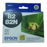 Cartucho Epson 82 82n Negro Original R270 R290 Rx590 Rx610 