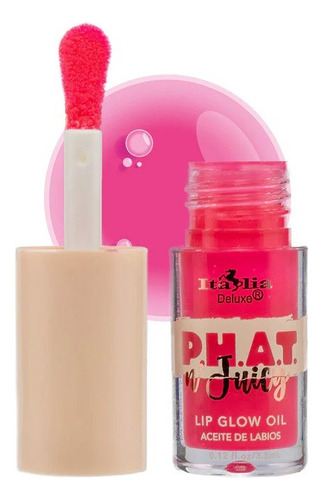 Lip Oil Gloss P.h.a.t Juicy  Efecto Glossy Italia Deluxe