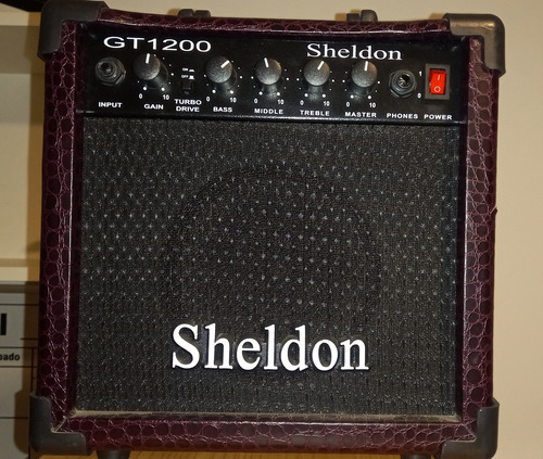 Amplificador De Guitarra Cubo Sheldon Gt 1200 15w