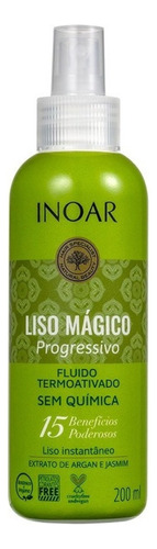 Liso Mágico Inoar 200ml Progresivo Alisador Antifrizz