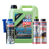 Combo L Moly 10w30 Oil Smoke Stop Engine Flush Pro-line