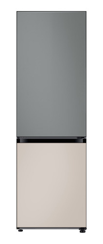 Heladera Samsung Bespoke  328lts Mixed Satin Gray-beige