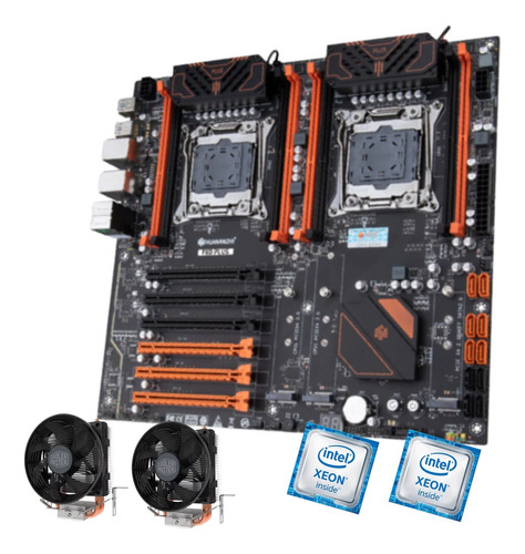 Kit Servidor Dual Xeon X99 F8d Plus E5 2683 V3 Cooler T20