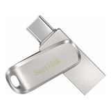 Pendrive Sandisk 256gb Ultra Dual Drive Luxe Usb Type-c - Sd