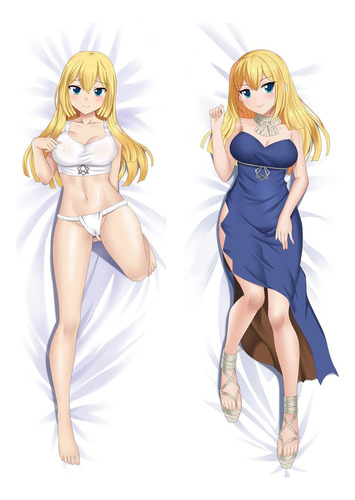 Dakimakura Dr Stone 2 Lados Funda+ Relleno 35 X 100