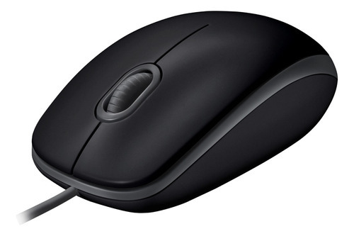 Mouse Alambrico Usb Logitech M110 Black Silencioso Color Negro