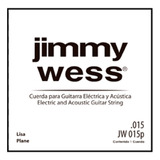 12 Cuerdas Jimmy Wess 2a Acústica Ó Eléctrica .015 Jw-015p