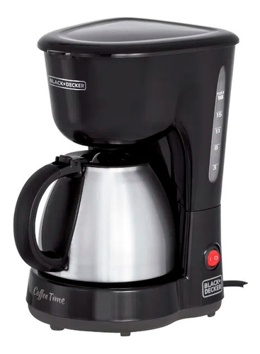 Cafeteira Elétrica Black & Decker Cm15 Jarra Inox 600w 127v