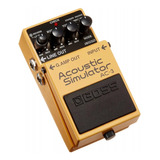 Pedal Boss Ac3 Acoustic Simulator + Cable Interpedal Ernie B