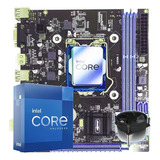Kit I3-6100 Intel  + Placa Mãe H110+cooler
