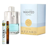 Azzaro Wanted Tonic 100ml Caballero +perfume Cuba 35ml