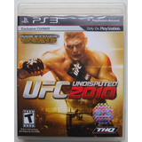 Jogo Original Ps3 Ufc 2010 Undisputed - Playstation