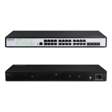 Switch Rack Gerenciavel 24 Portas Gigabit Sg 2404d Poe Max