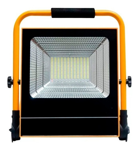 Reflector Led Recargable Solar 100w Exterior Interior Rfs100