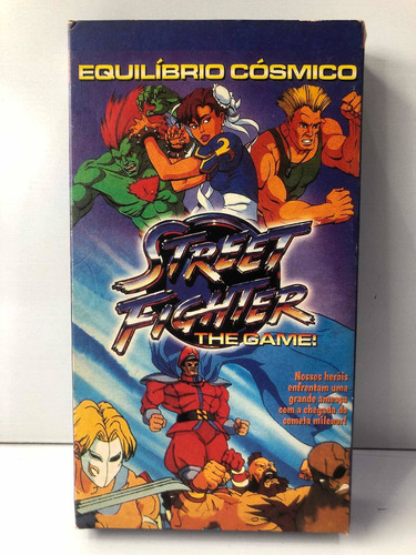 Fita Cassete Street Fighter The Game! Original Raridade!