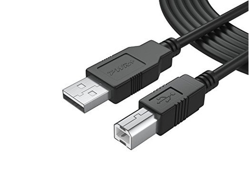 [lista De Ul] Pwr + 12 Pies Extralarga Usb-impresora-cable 2