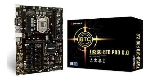 Biostar Tb360-btc Pro 2.0 Core I7 / I5 / I3 (intel 8th Y 9th