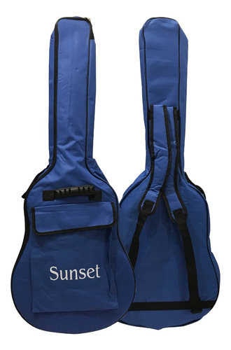 Funda Acolchada Sunset Guitarra Electroacustica Acustica 