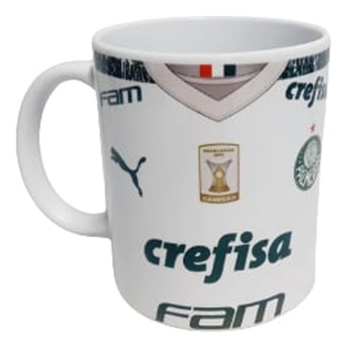 Caneca Xicara Porcelana Personalizada Palmeiras  Promoção 