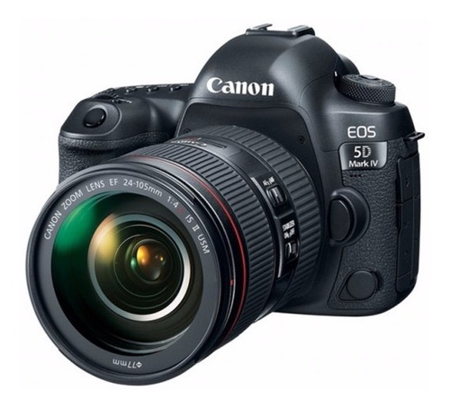 Camara Canon 5d Mark Iv Con Lente Ef 24-105mm F/4l Ii 