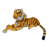Tigre De Peluche Mediano 50cm Tigre De Bengala Dw07