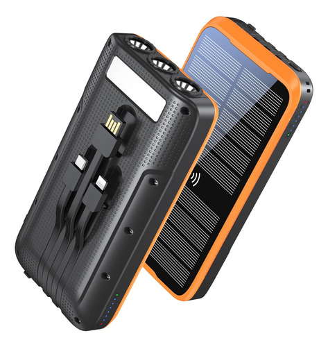 Superallure Cargador Solar-power Bank  Cargador Portatil, 4