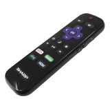 Control Remoto Pantalla Sharp Smart Tv Netflix Hulu Rok U /e