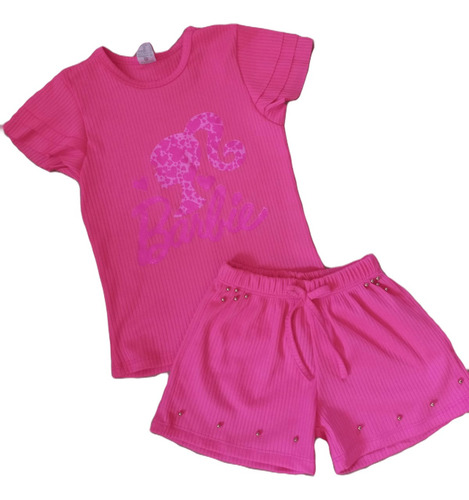 Conjunto Infantil Menina Feminino Verão Blusinha Shorts 