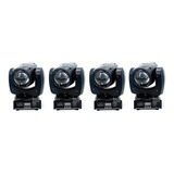 4 Mini Moving Beam Rgbw Head 100w 7gobo + Color + Open