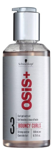 Gel Activador De Rizos Schwarzkopf Osis+ Bouncy Curls, 200 Ml