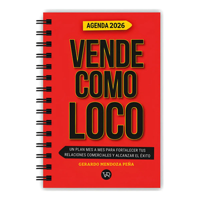 Agenda Vende Como Loco 2026 ( Espiral ) 2026 | Envío gratis